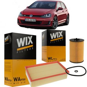 Pack Vidange Complet Golf 7 –   Filtres