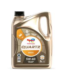 Huile Moteur Synthétique Total Quartz 9000 5W-40 – Protection et Performance Maximale ( 5L)